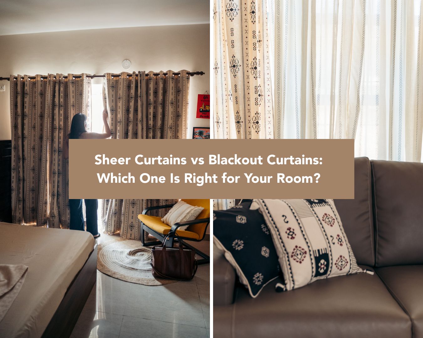 Sheer Curtains vs Light Reduction Curtains: Which One Works Best for Your Room?