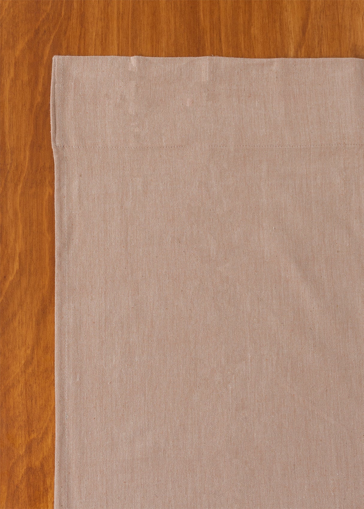 Pink Sand Solid Linen Cotton Curtain for Living room and bedroom - Room darkening - Single Piece