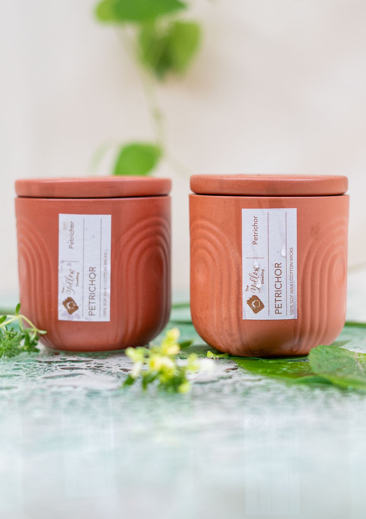 Petrichor scented candle