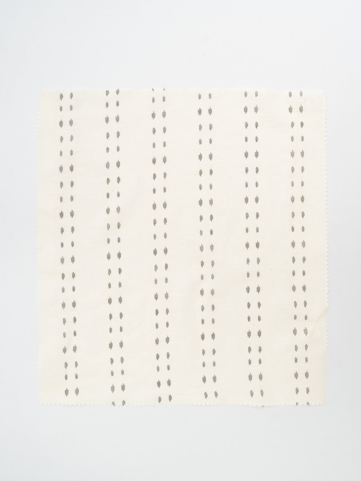 Dew printed sheer Fabric - Cream