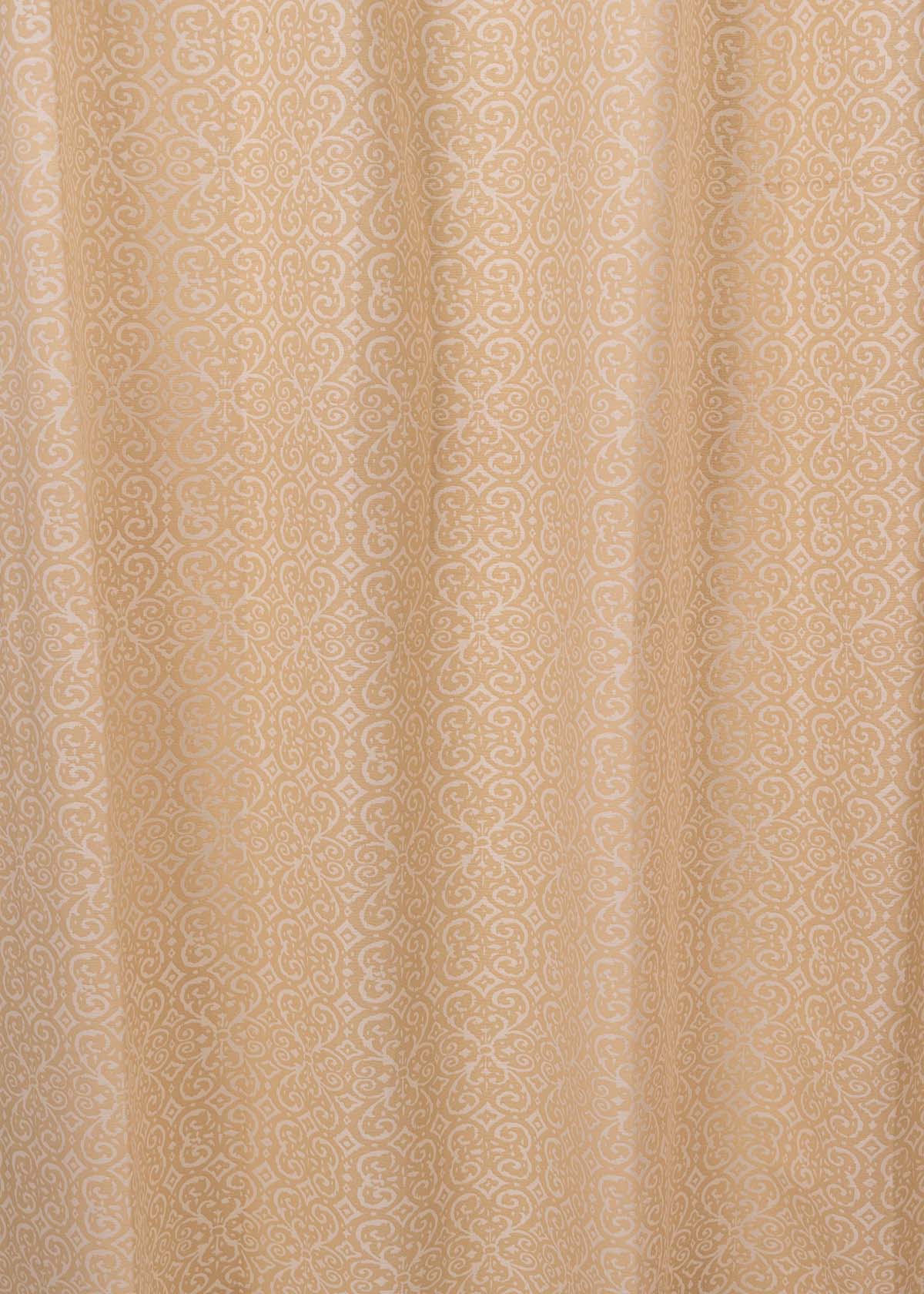 Antique Printed Cotton Curtain - Rose