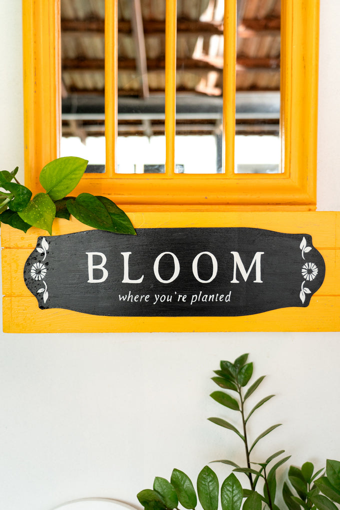 Elysian Arched Mirror - Bloom Garden Frame with Basket