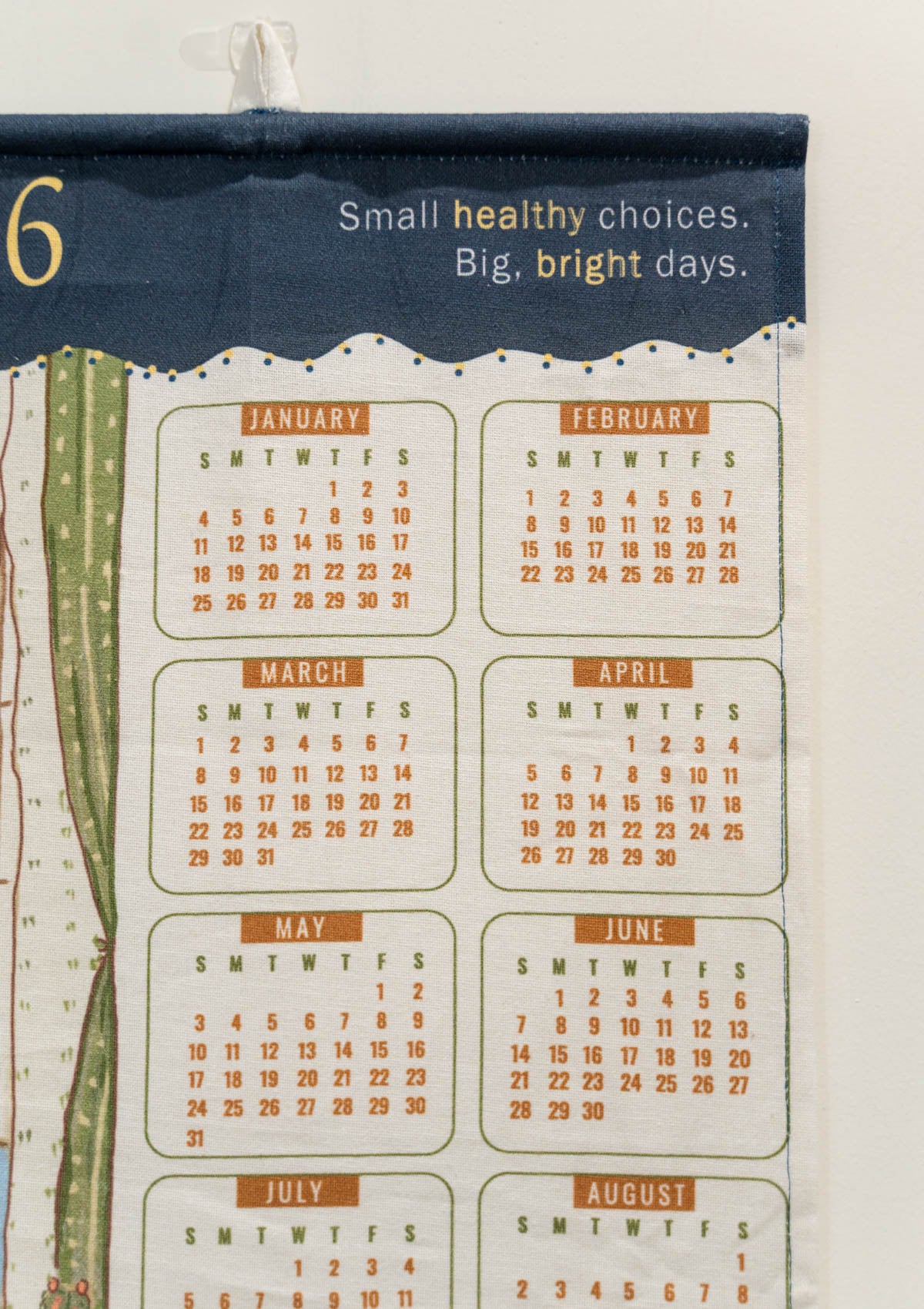 2026 Fabric Calendar