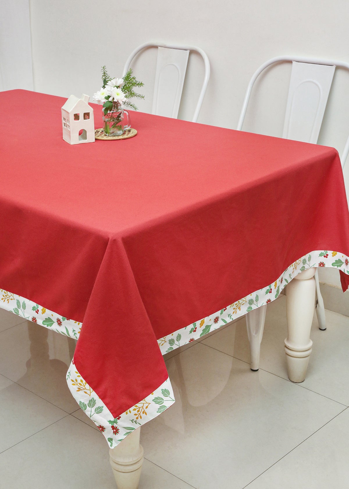 Cherry Red Table Cloth