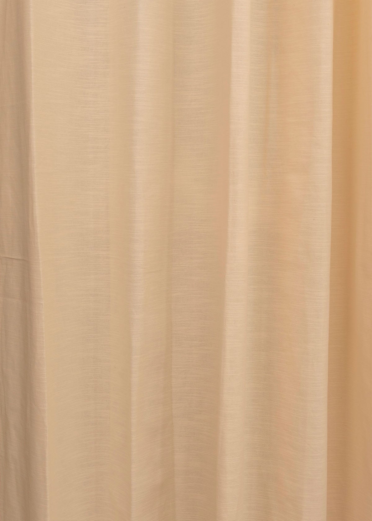 Solid Cotton Curtain - Cream
