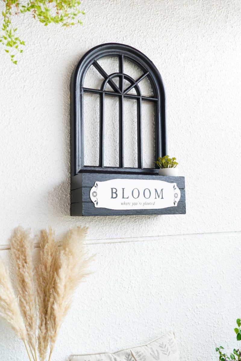Elysian Arched Frame - Bloom Garden with Basket