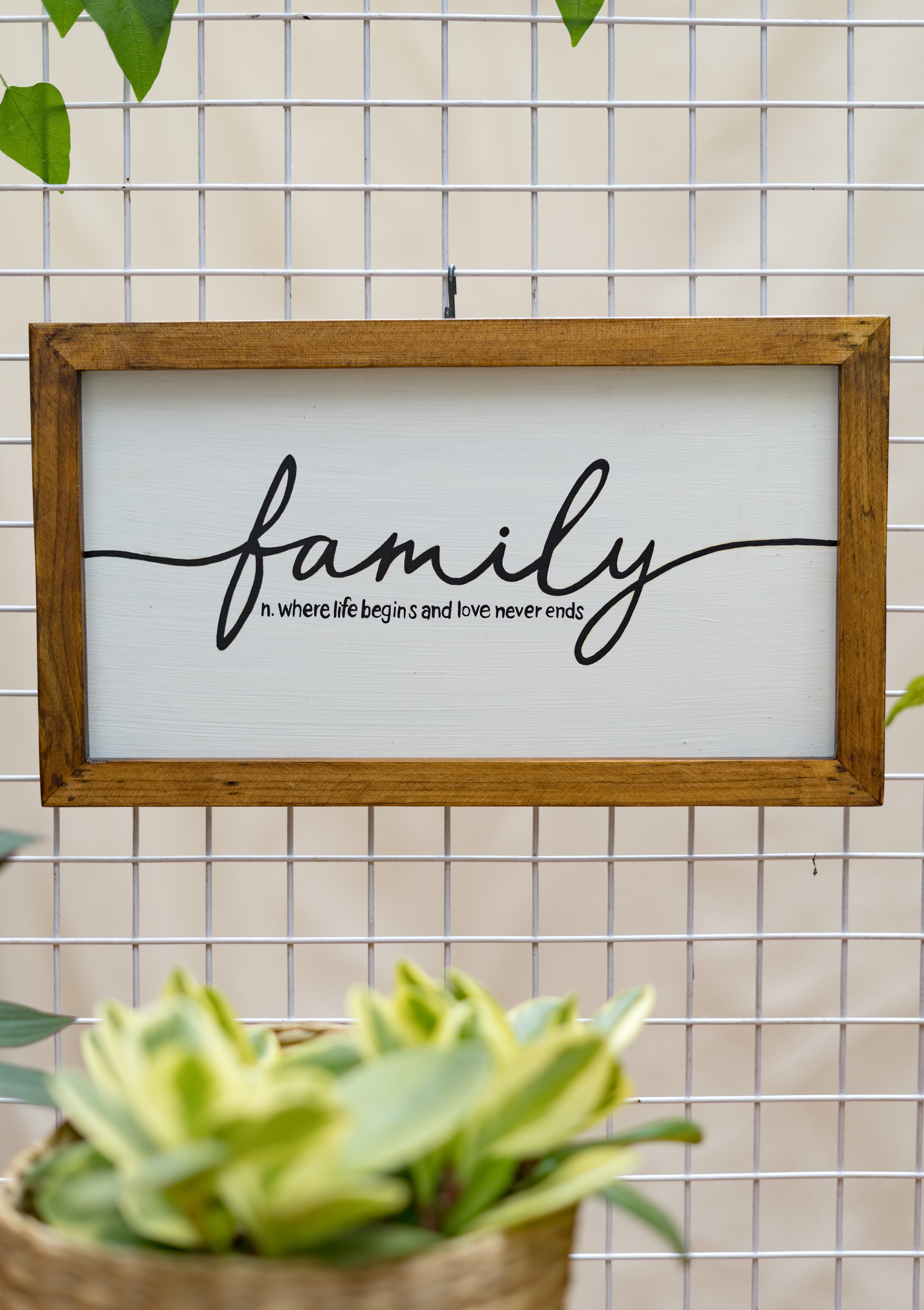 Family Wall Frame