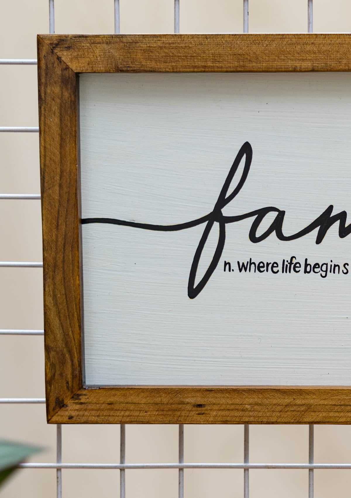 Family Wall Frame