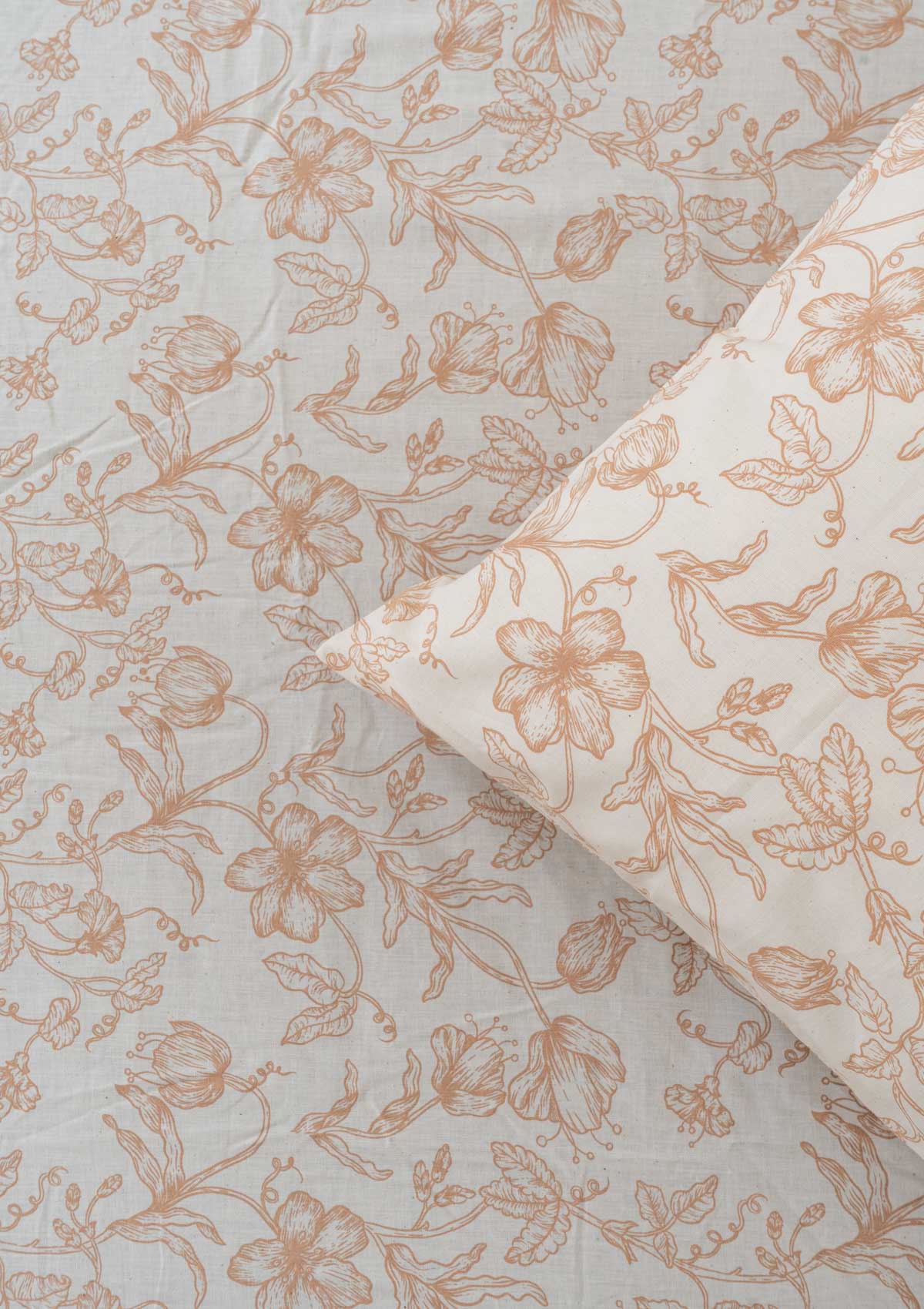 French farmhouse Fitted sheet sheet - Beige