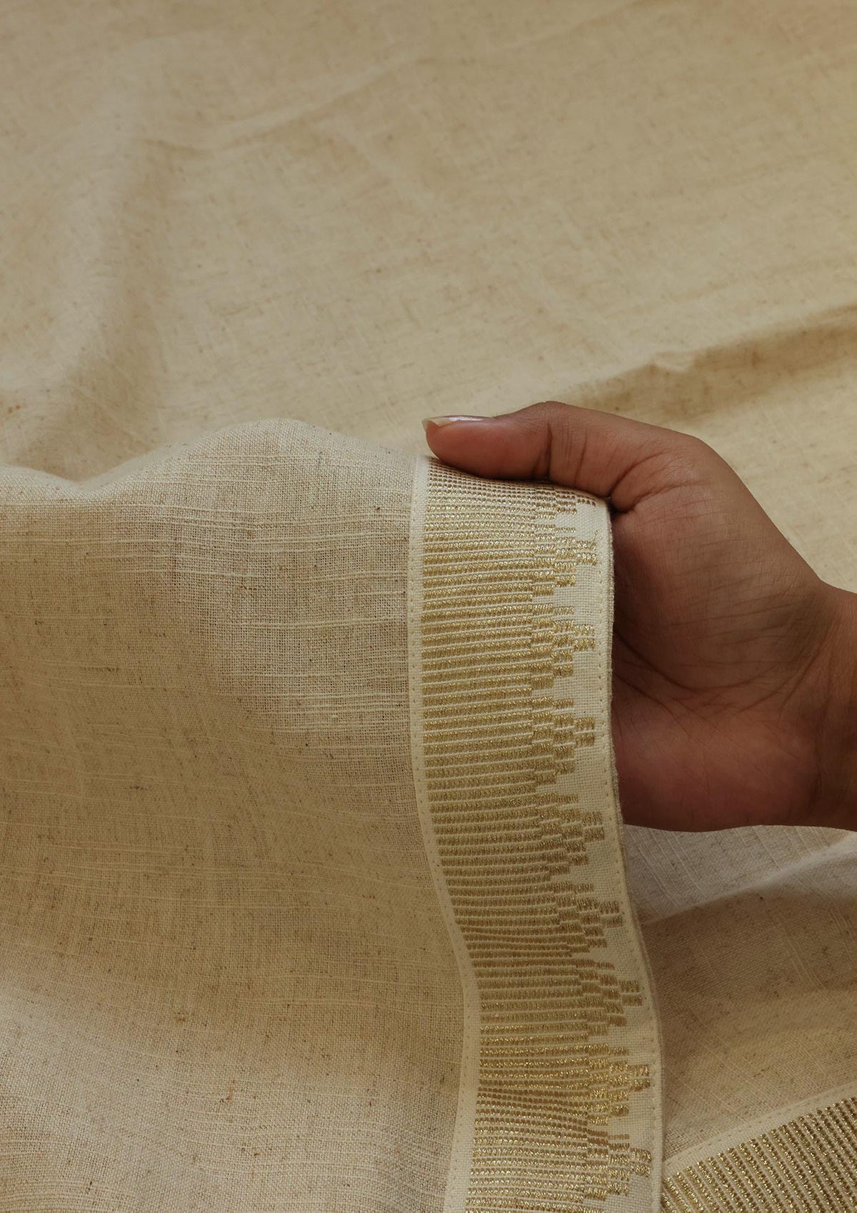 Kinari Gold | 100% Cotton Embroidered | Trim