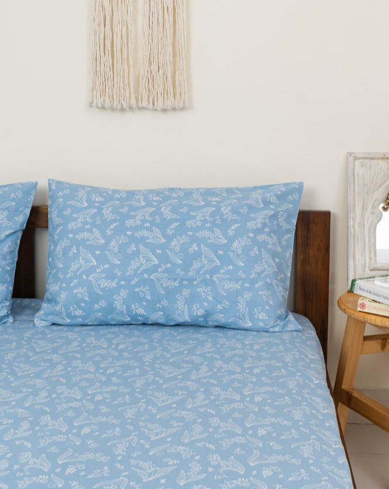 Lilles of Valley Pillow Covers - Set of 2