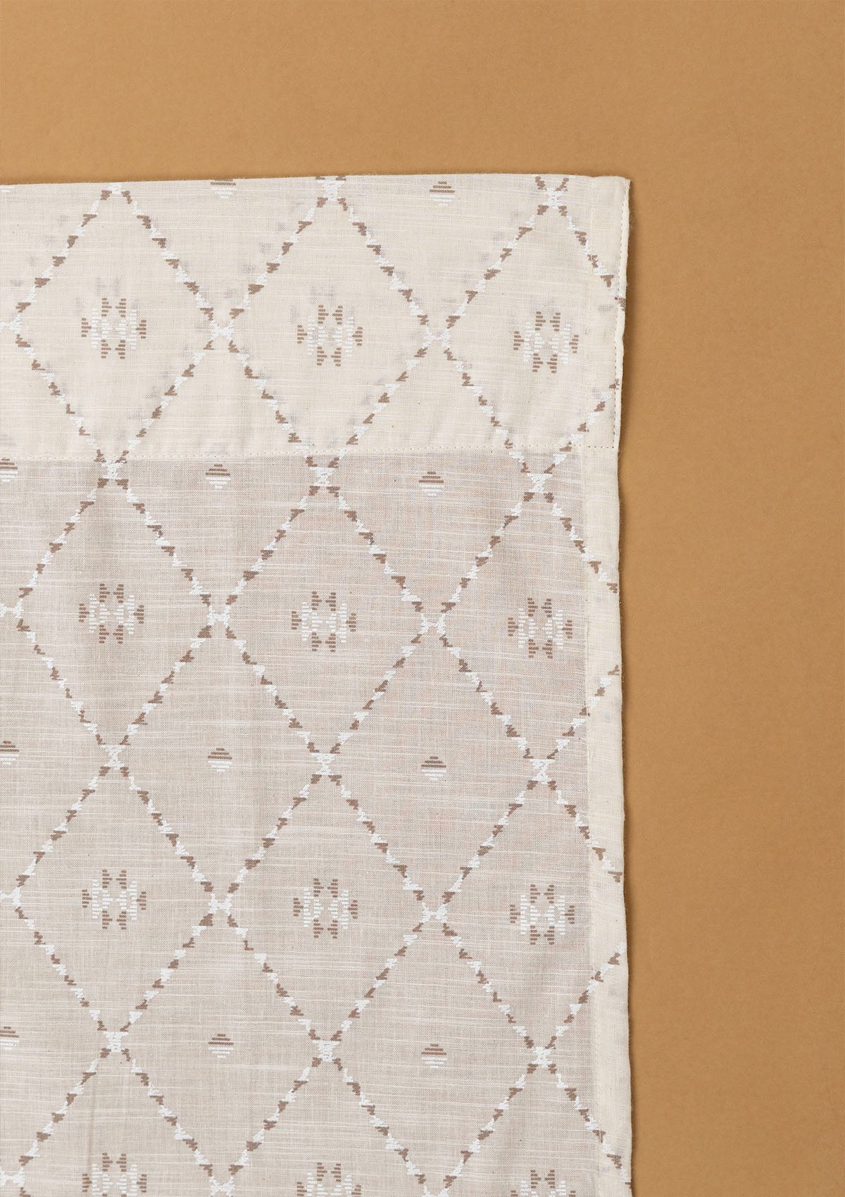 Truffle Printed Sheer Fabric