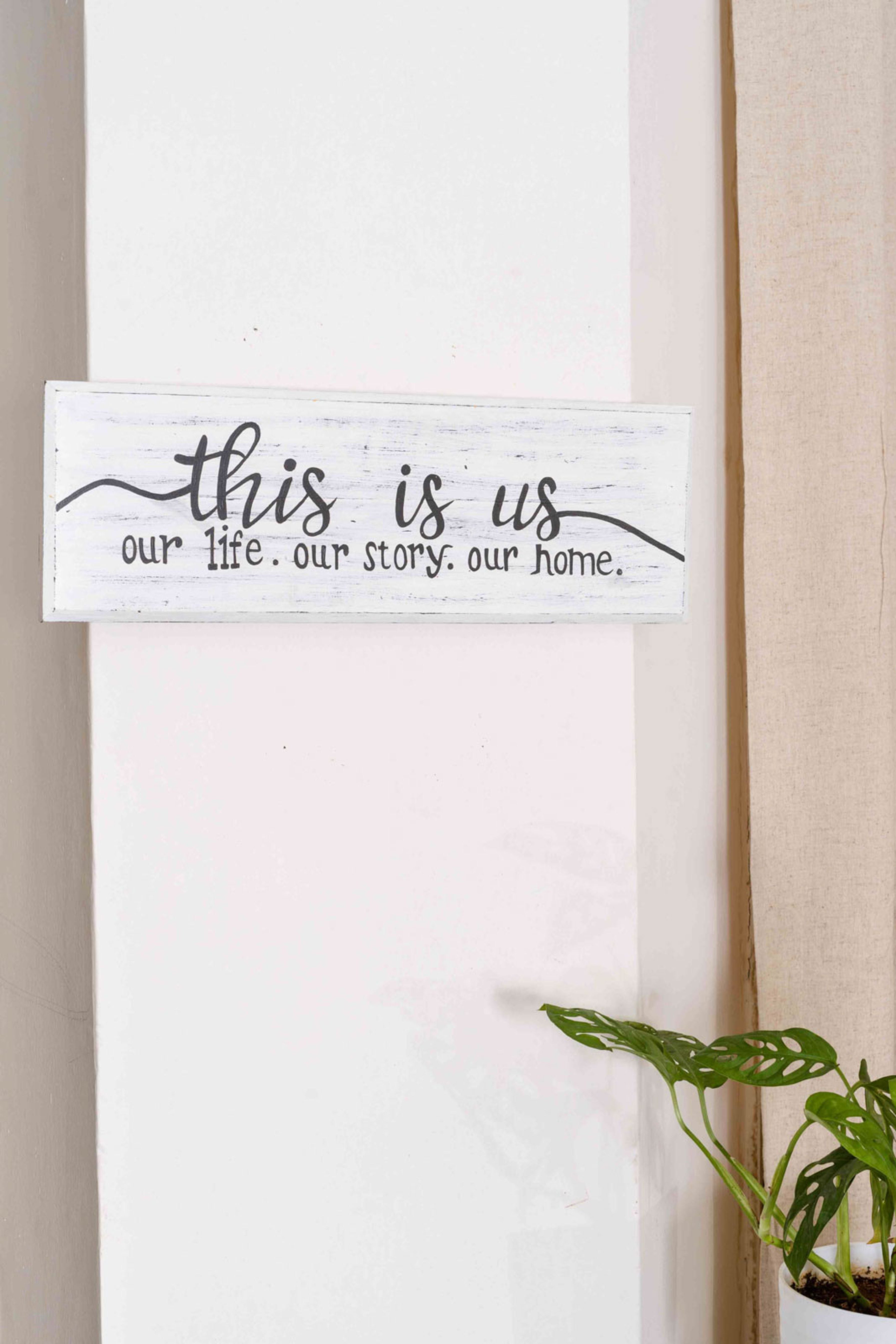 This Is Us - White Distressed
