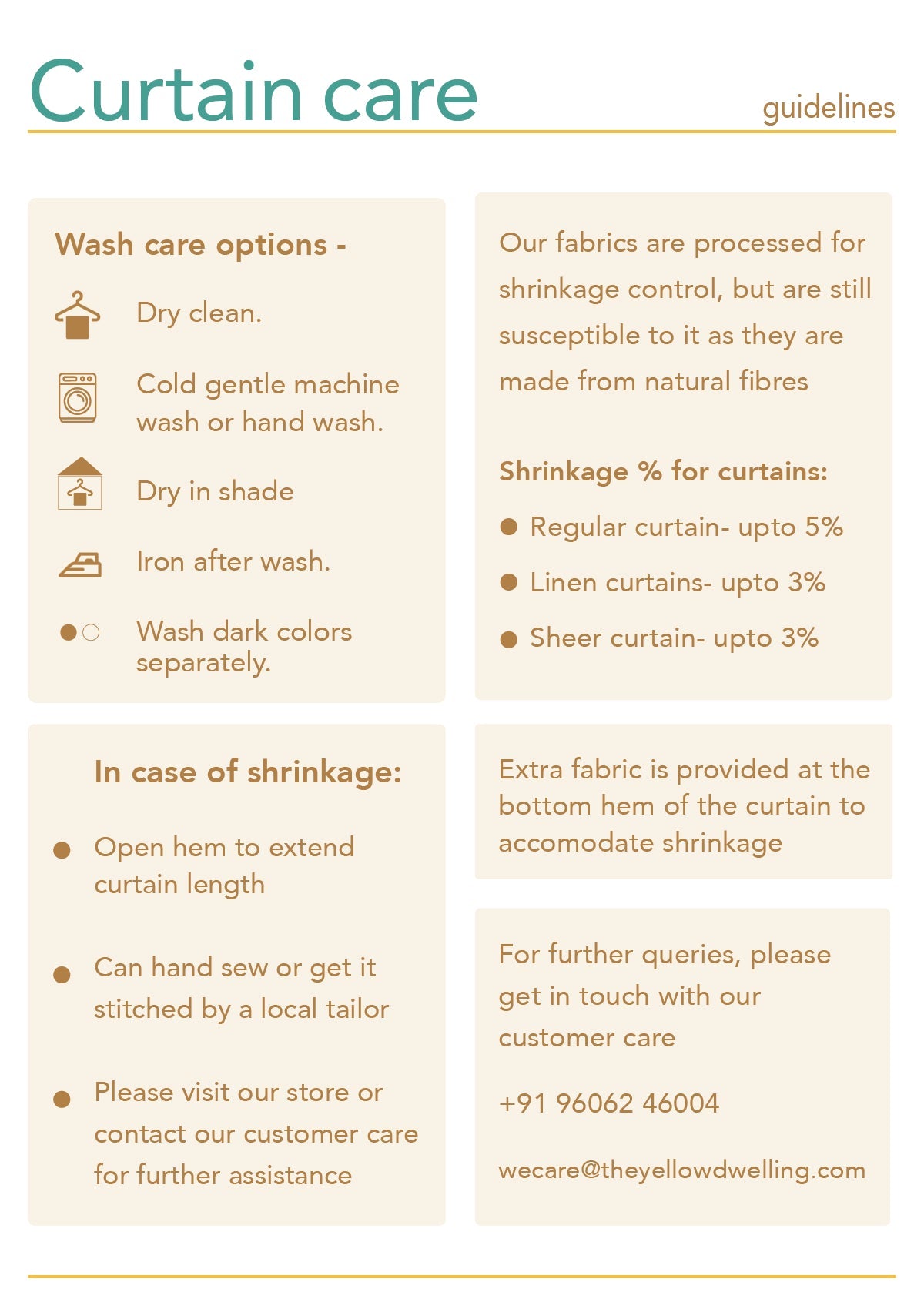 Solid Linen Cotton Blend textured curtain for Living room & bedroom - Light Reduction - Beige Single Piece