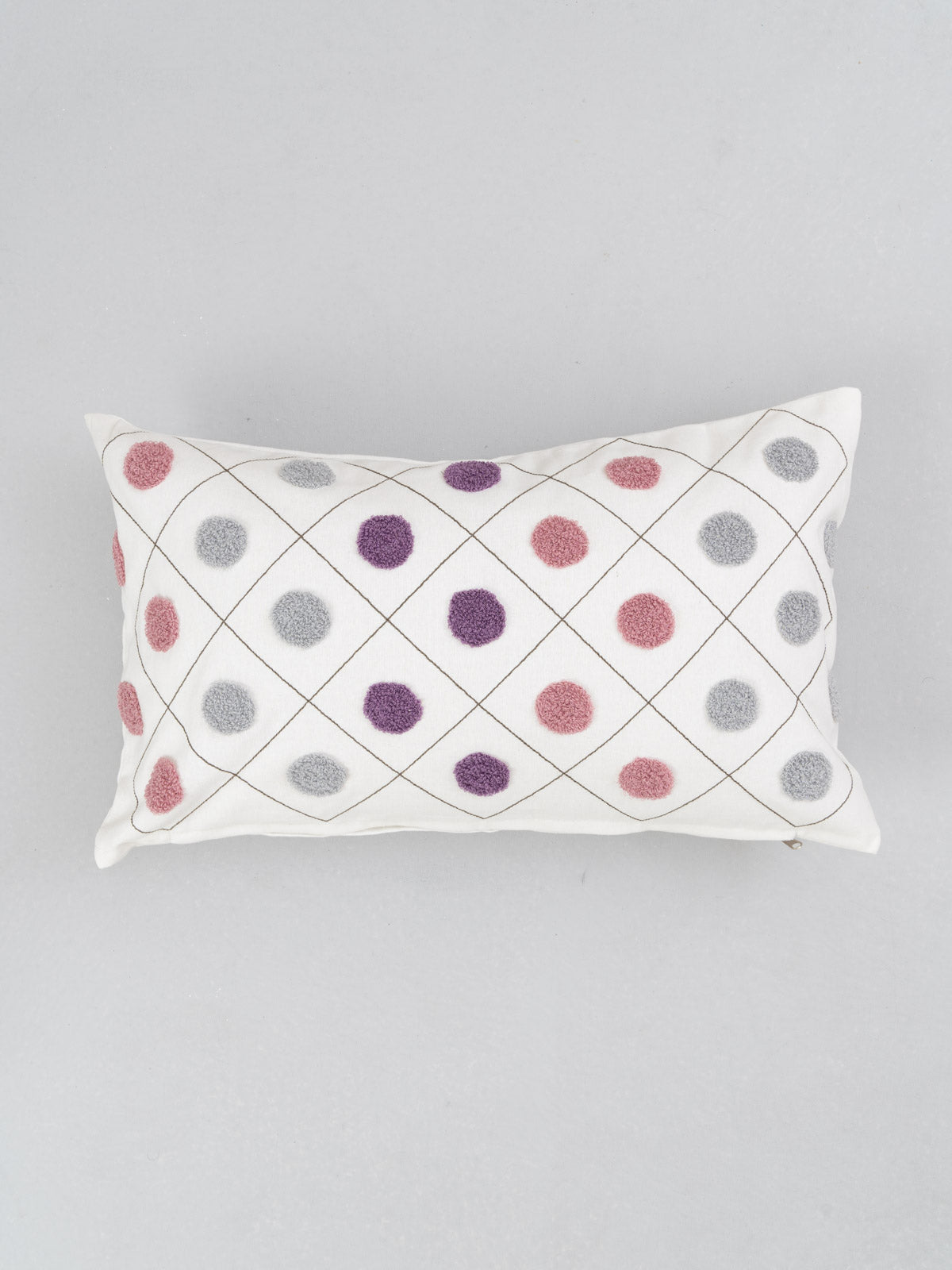 Dainty dots - shades of Lavender Cushion Cover