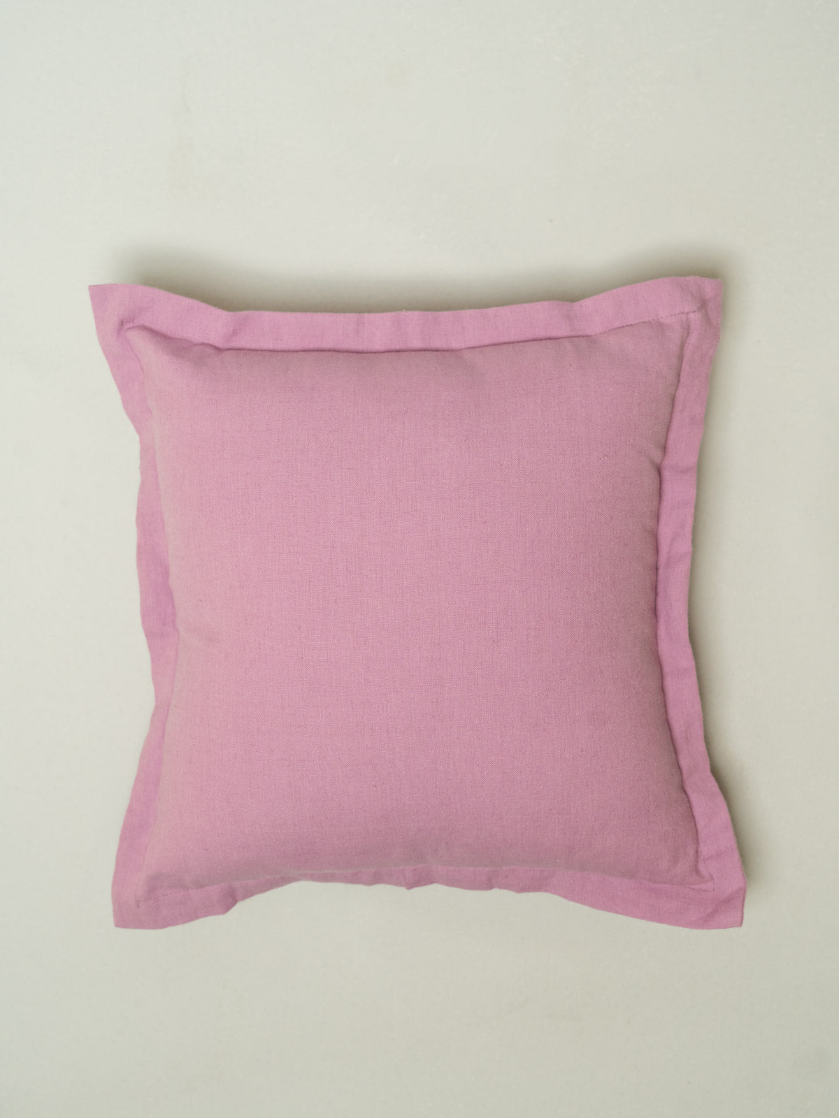 Solid Lavender 100% cotton plain cushion cover for sofa