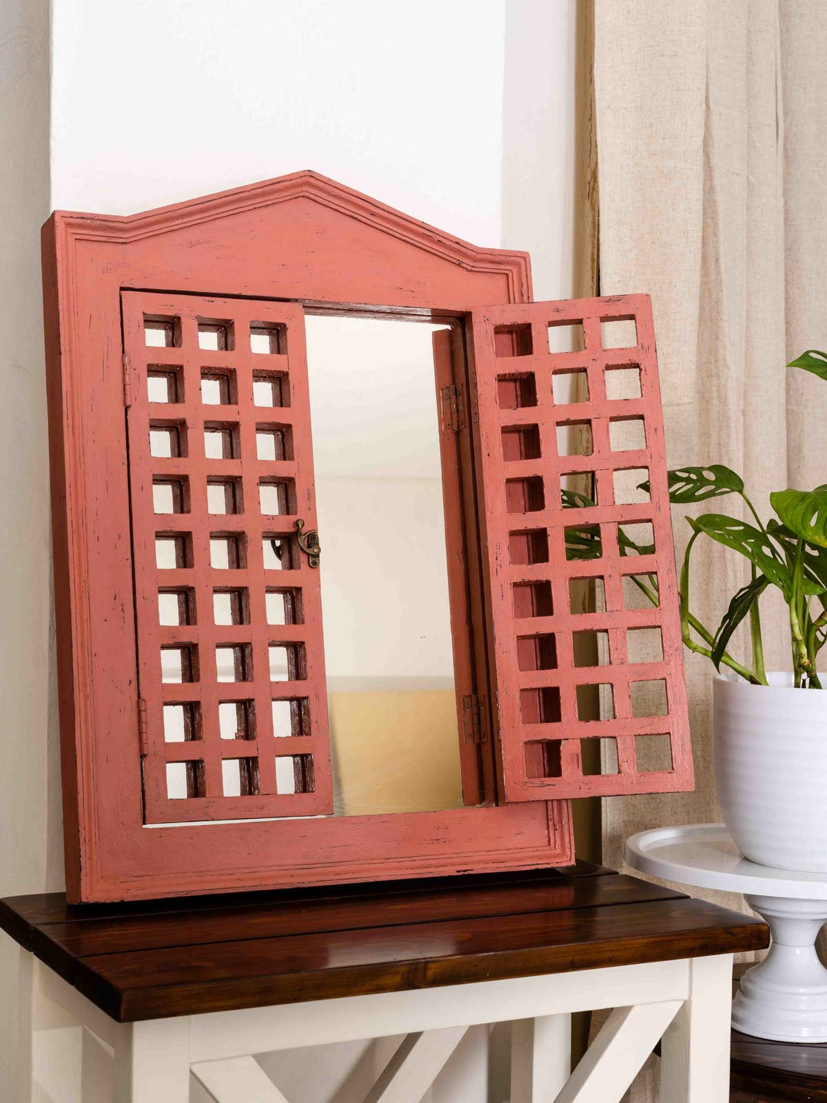 French Window Mirror Small - Terracotta