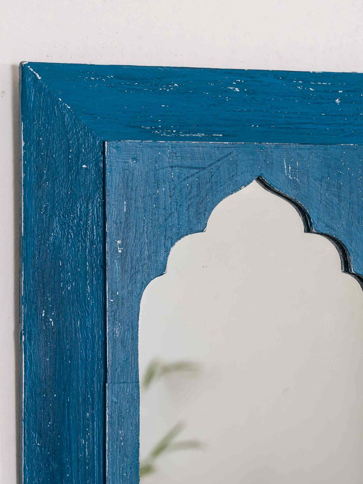 Mughal Mirror Medium - Indigo