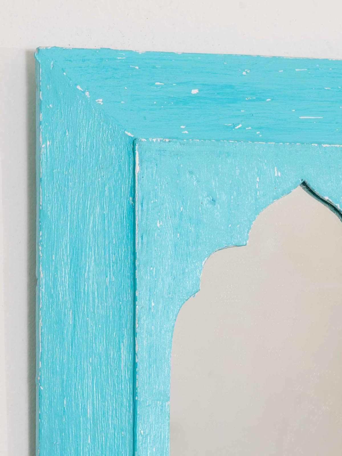 Mughal Mirror Medium - Teal Blue