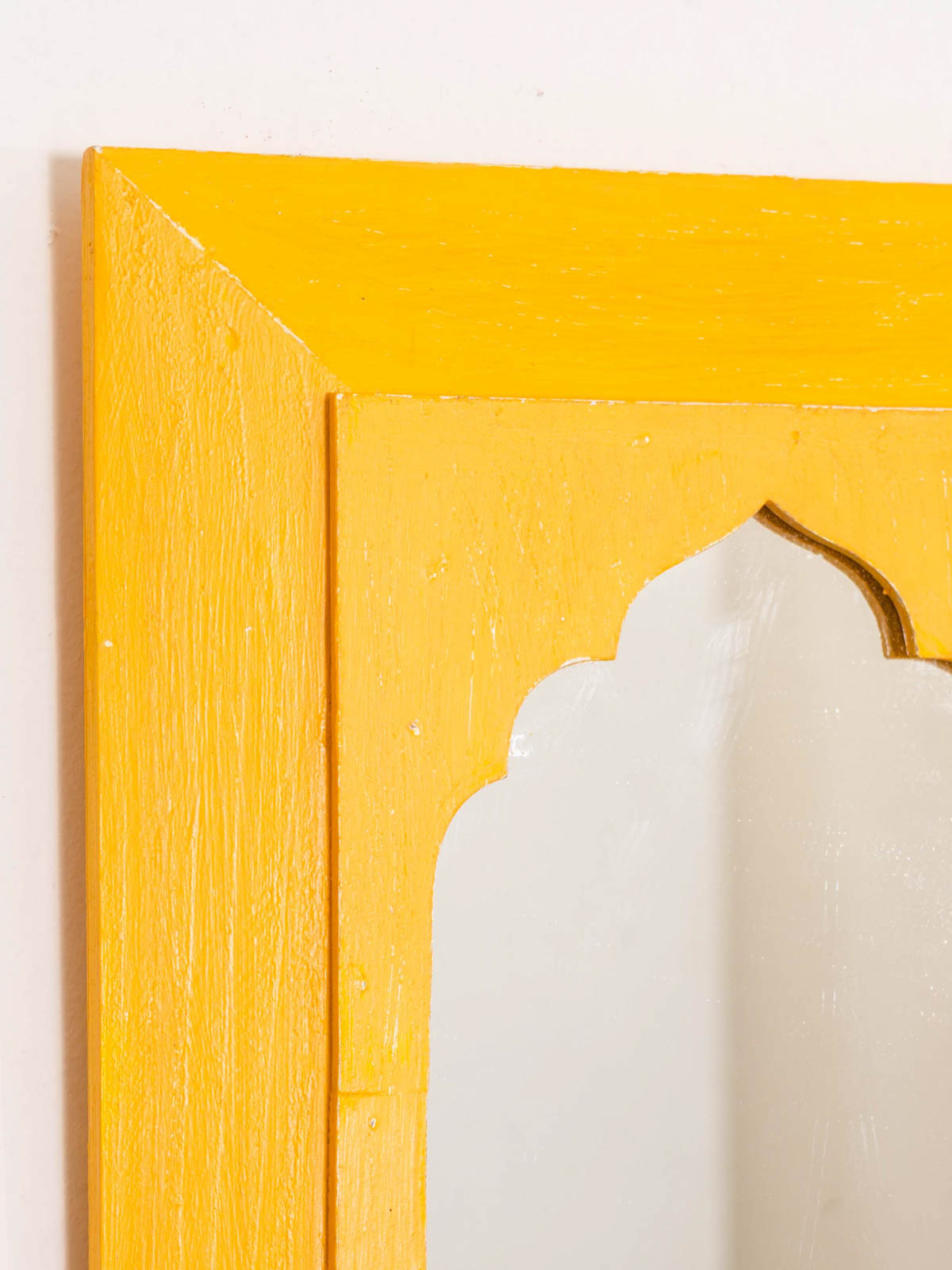 Mughal Mirror Medium - Yellow