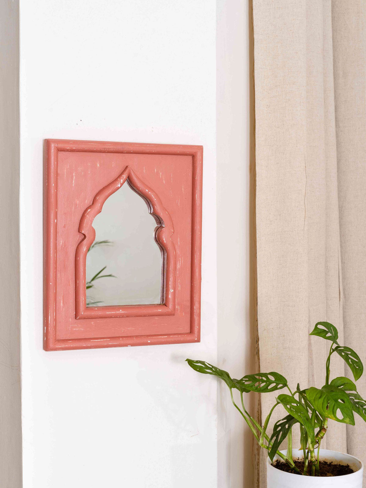 Mughal Mirror Vintage - Terracotta