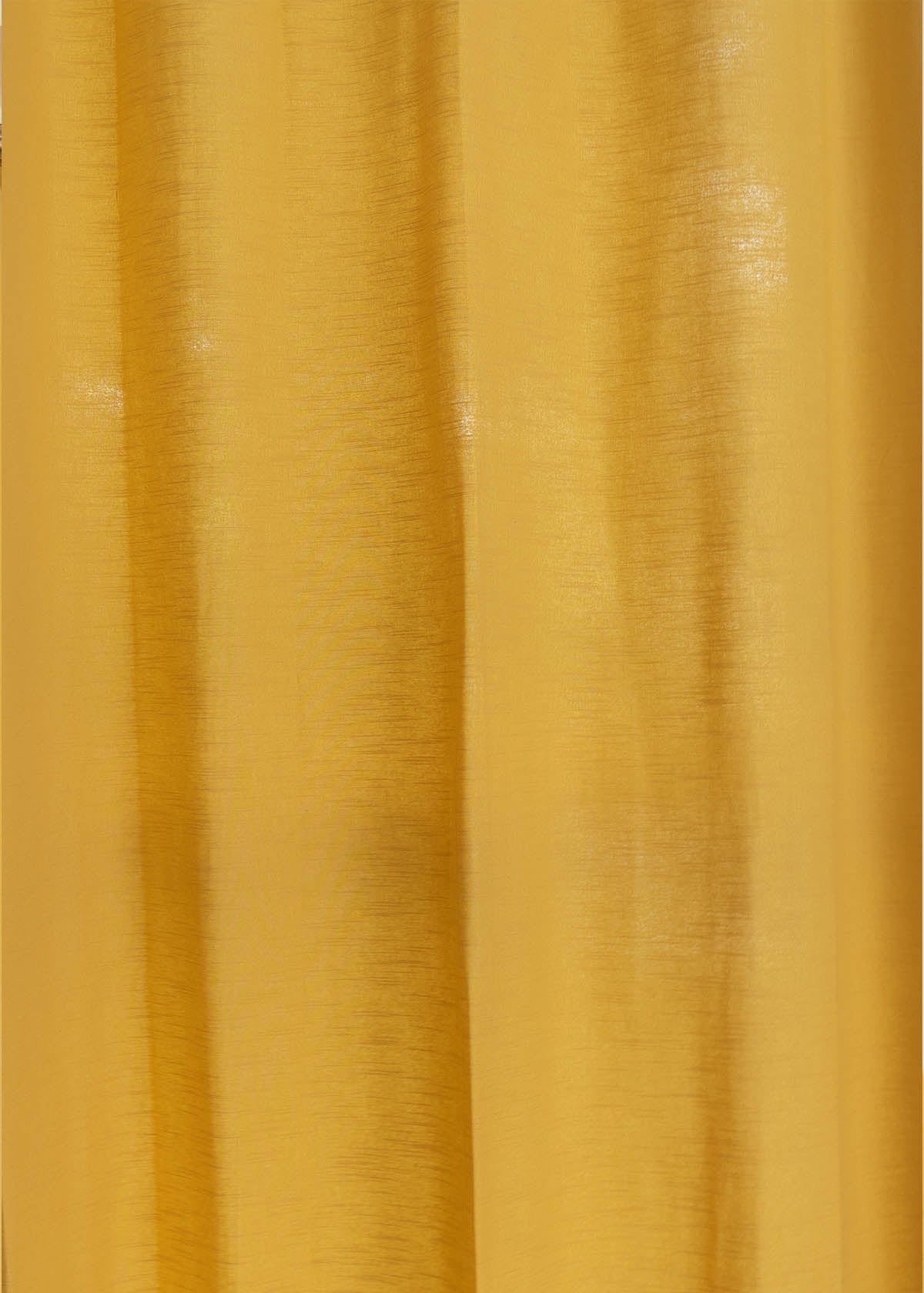 Solid Cotton Curtain - Mustard