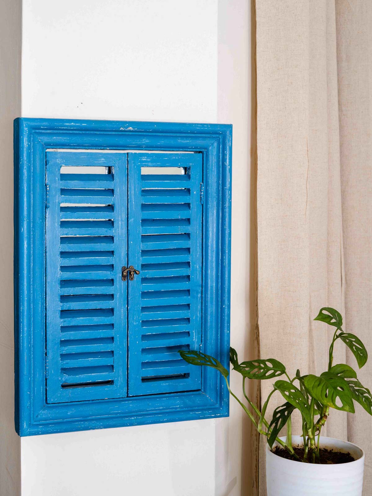 Rectangular Window Frame - Royal Blue