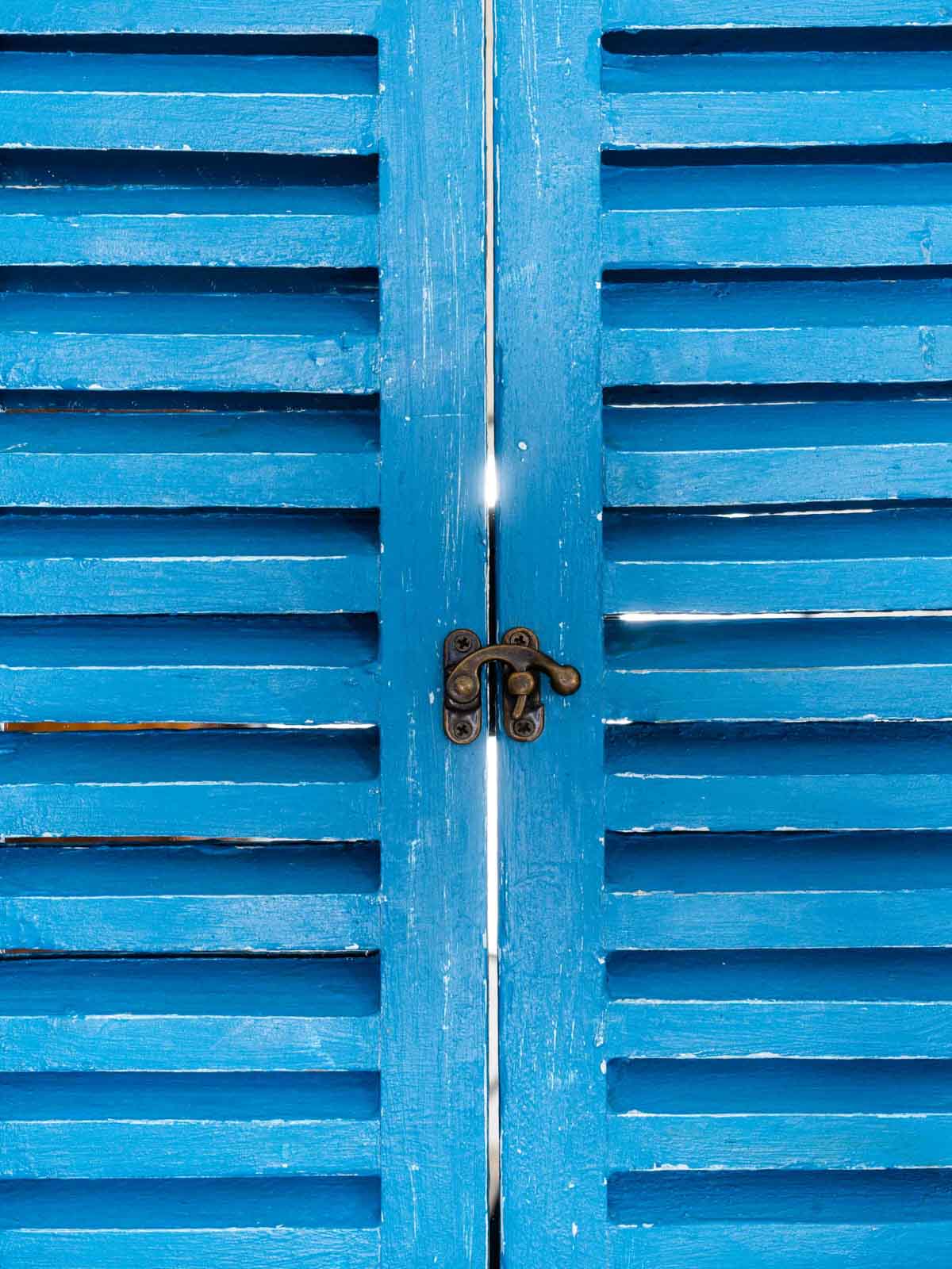 Rectangular Window Frame - Royal Blue