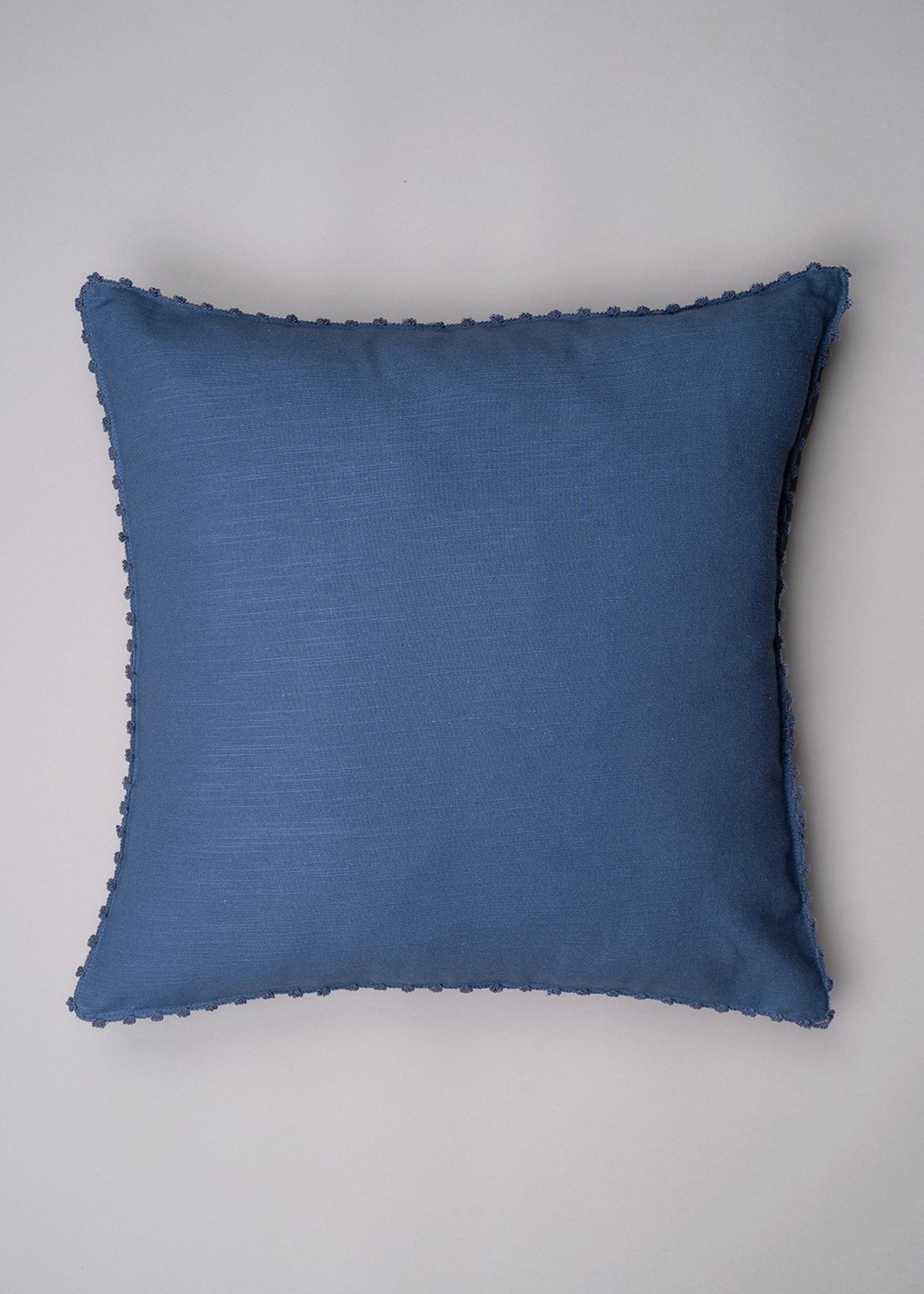 Iris Combo Set Of 4 Cotton Cushion Cover - Blue and Green