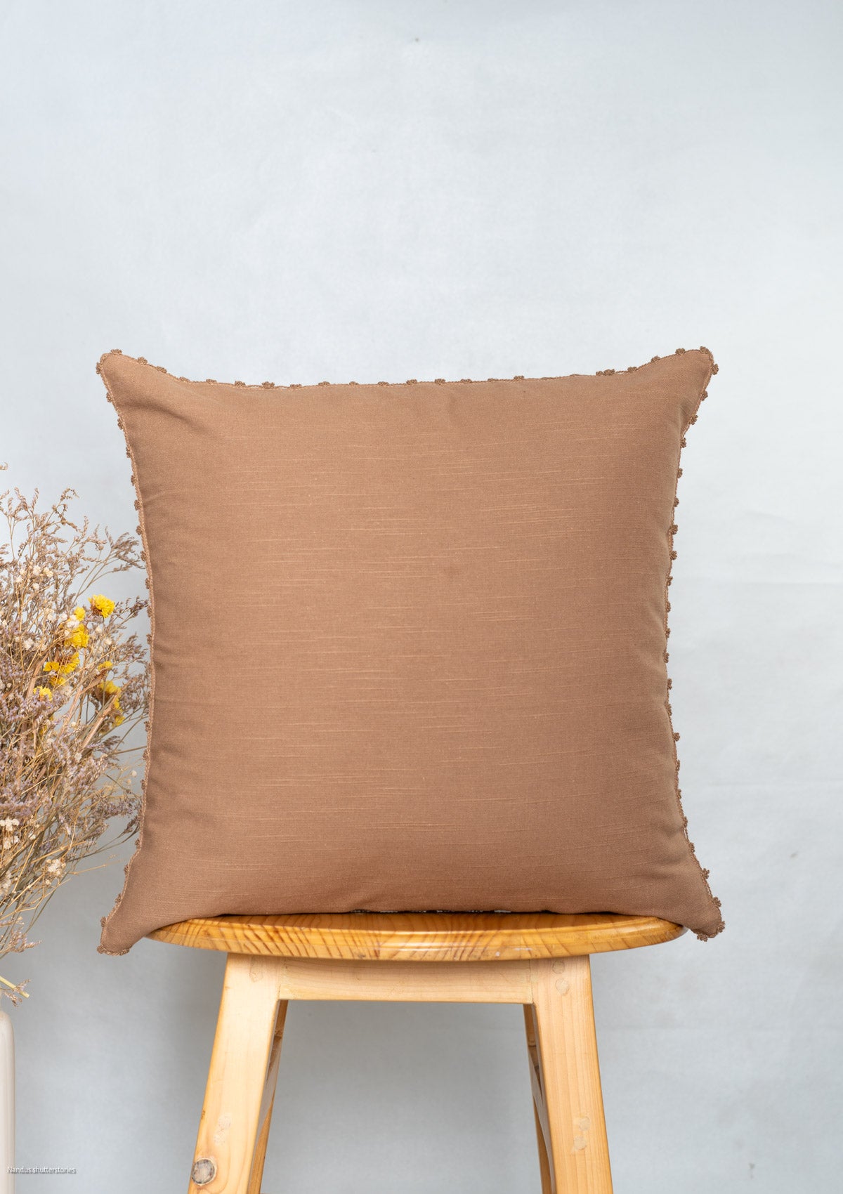 Harvest Linen minimal design cushion cover combo set for sofa- Neutrals