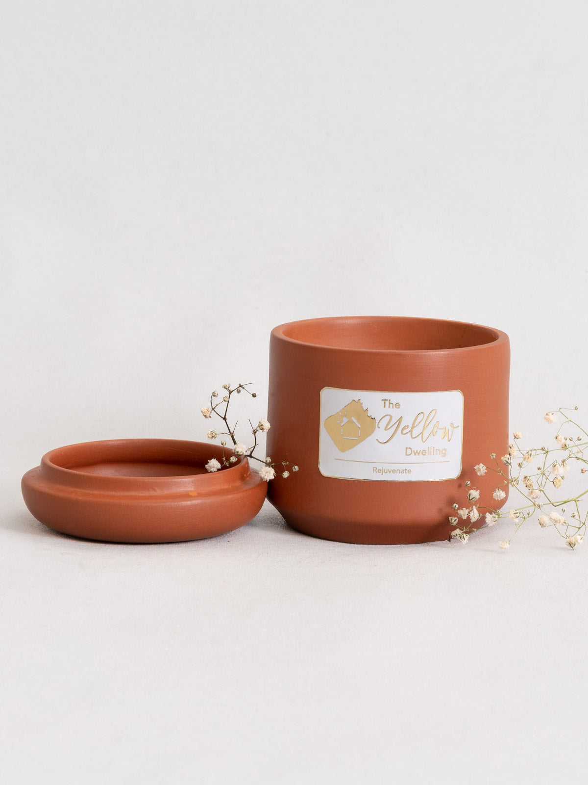 Rejuvenate Scented Candle In Terracotta