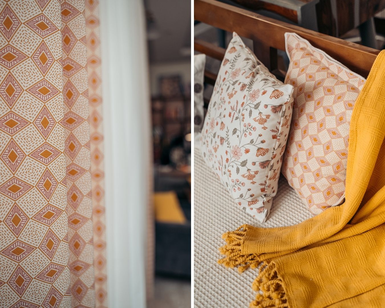 How to Use Cushion Covers to Complement Your Curtains to Style Your Living Room and Bedroom?