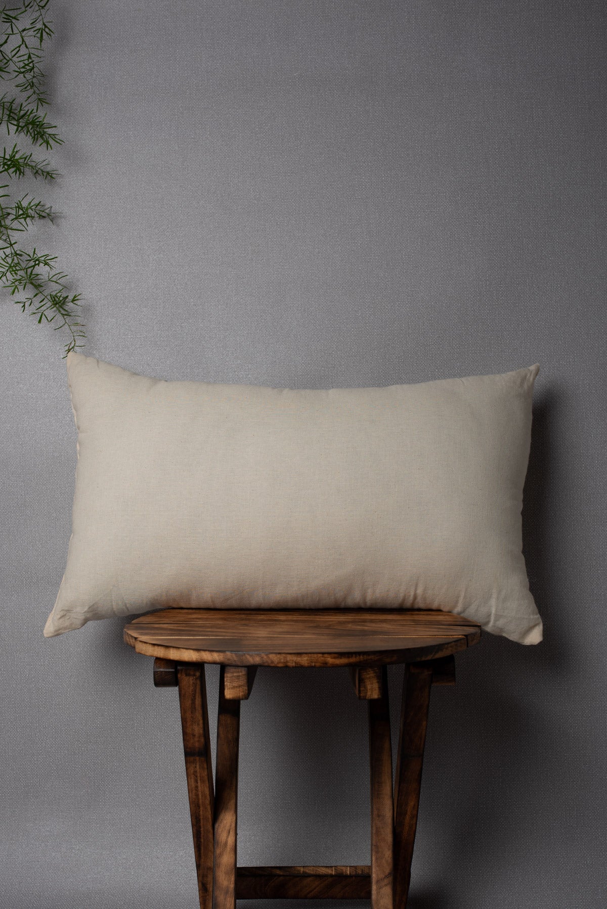 Cushion Filler with Man Made Fiber Filling and Cotton Cover - Lumbar (12" x 20")