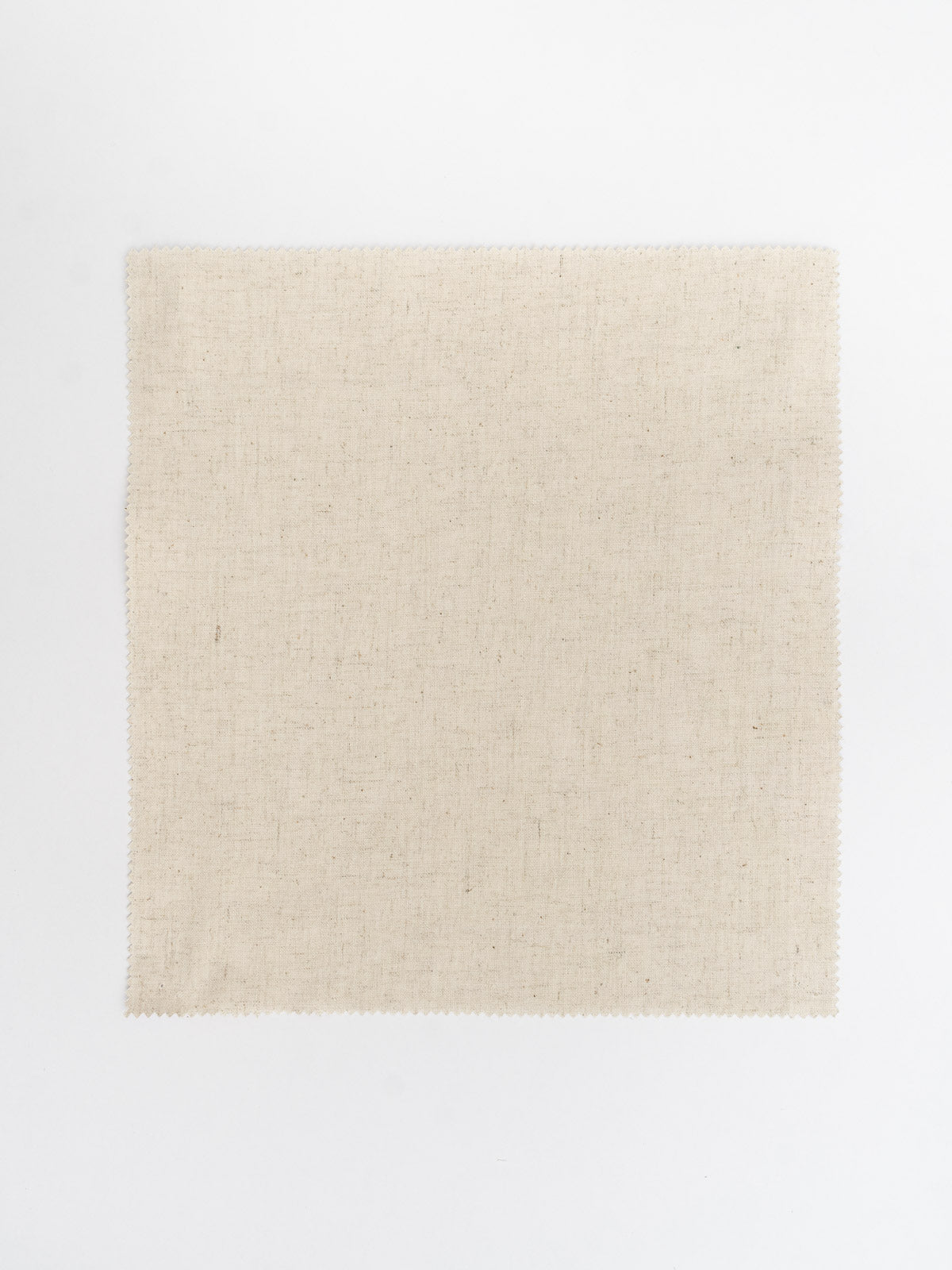 Solid linen Fabric - Beige