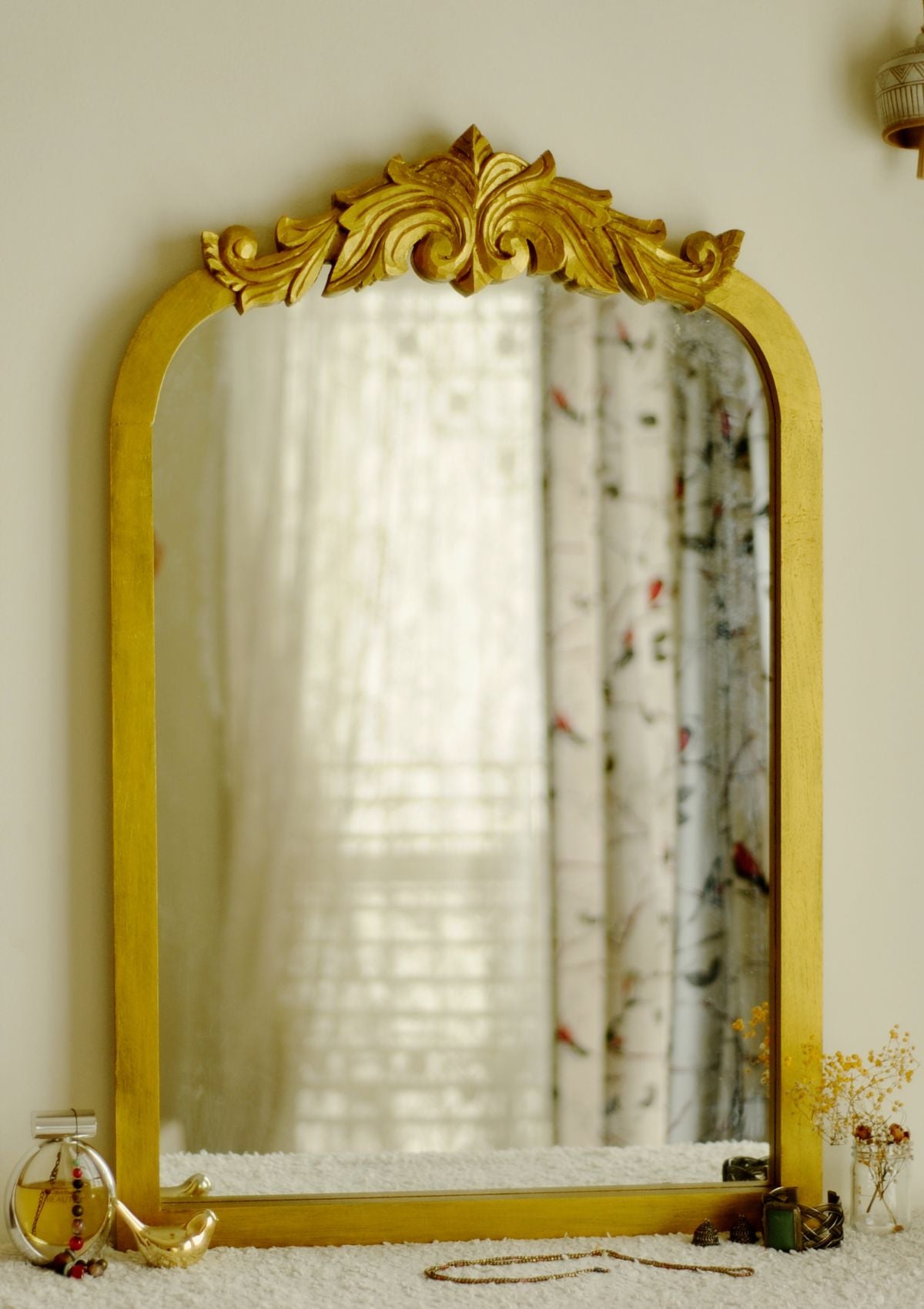 Baroque Arch wall mirror - 2 x 3 ft