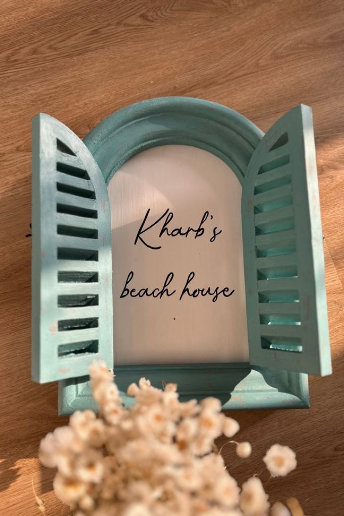 Vintage Window Customizable Name board - Two Names