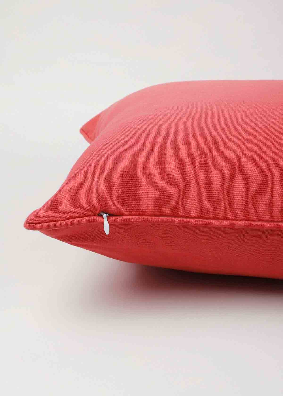 Cherry Red Cushion Cover - Red