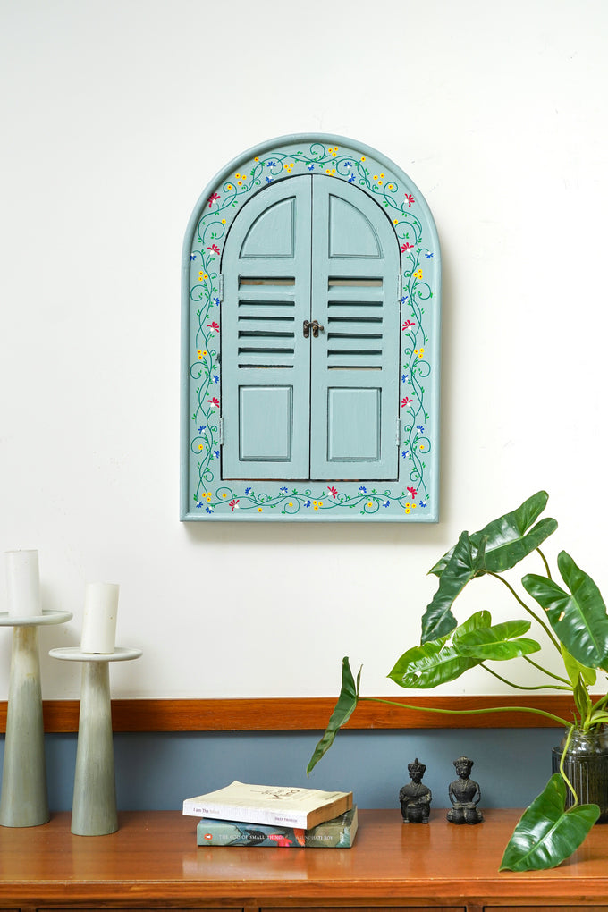 Wildflower Whimsy Window Mirror