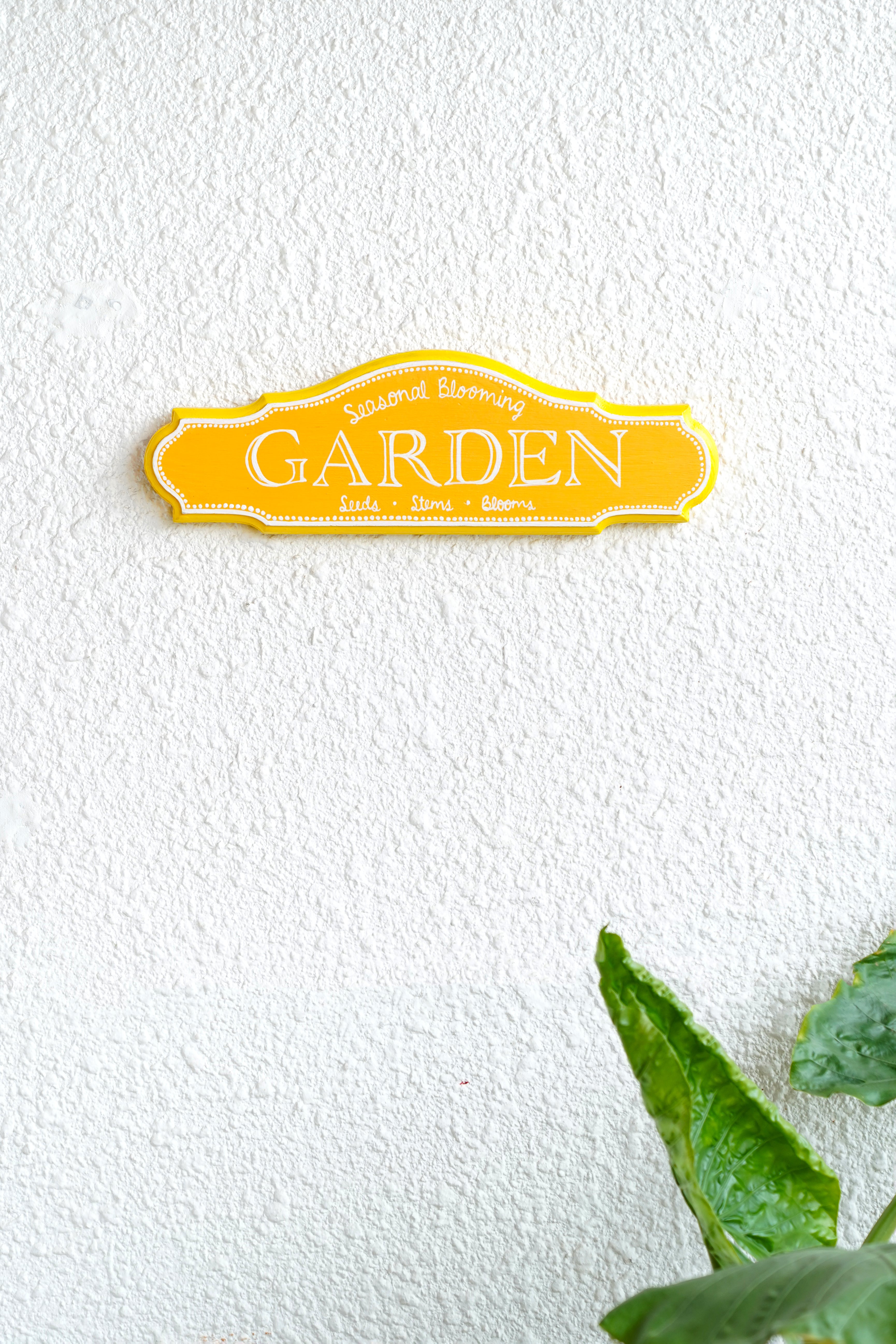 Garden Signage