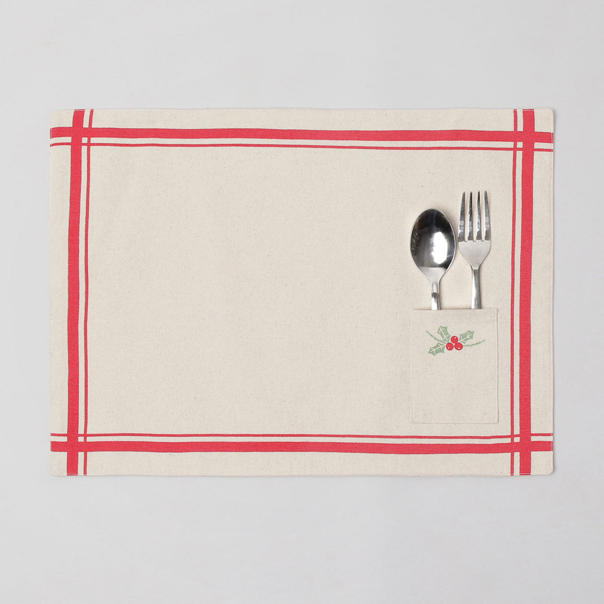 Holly Placemat - Red