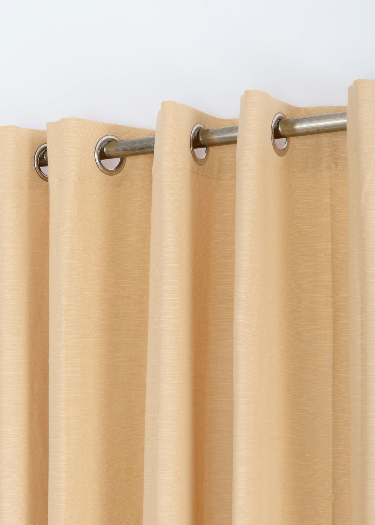 Latte Cotton Curtain  - Single