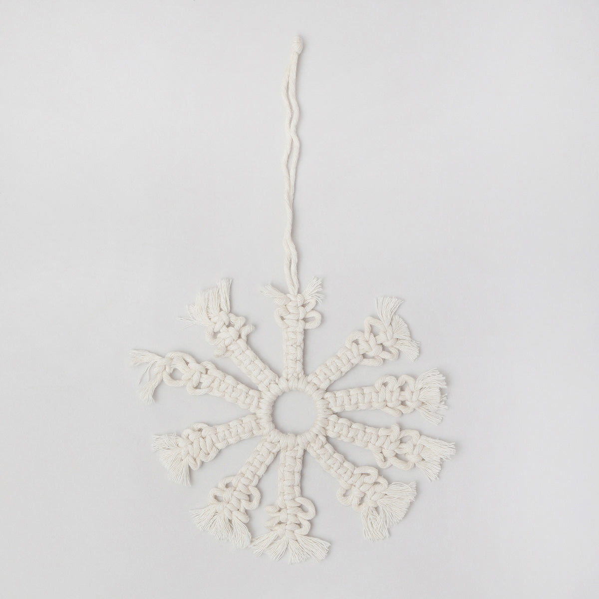 Macrame Snowflake