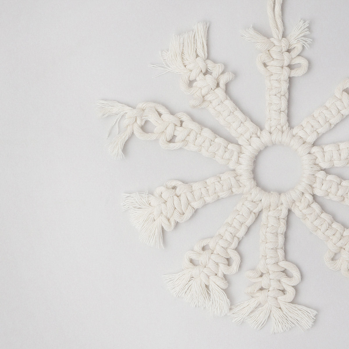 Macrame Snowflake