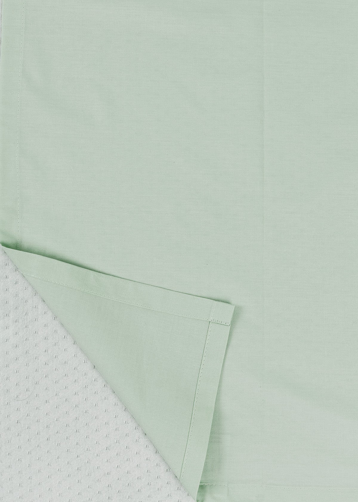 Solid Cotton Fitted Sheet - Mint