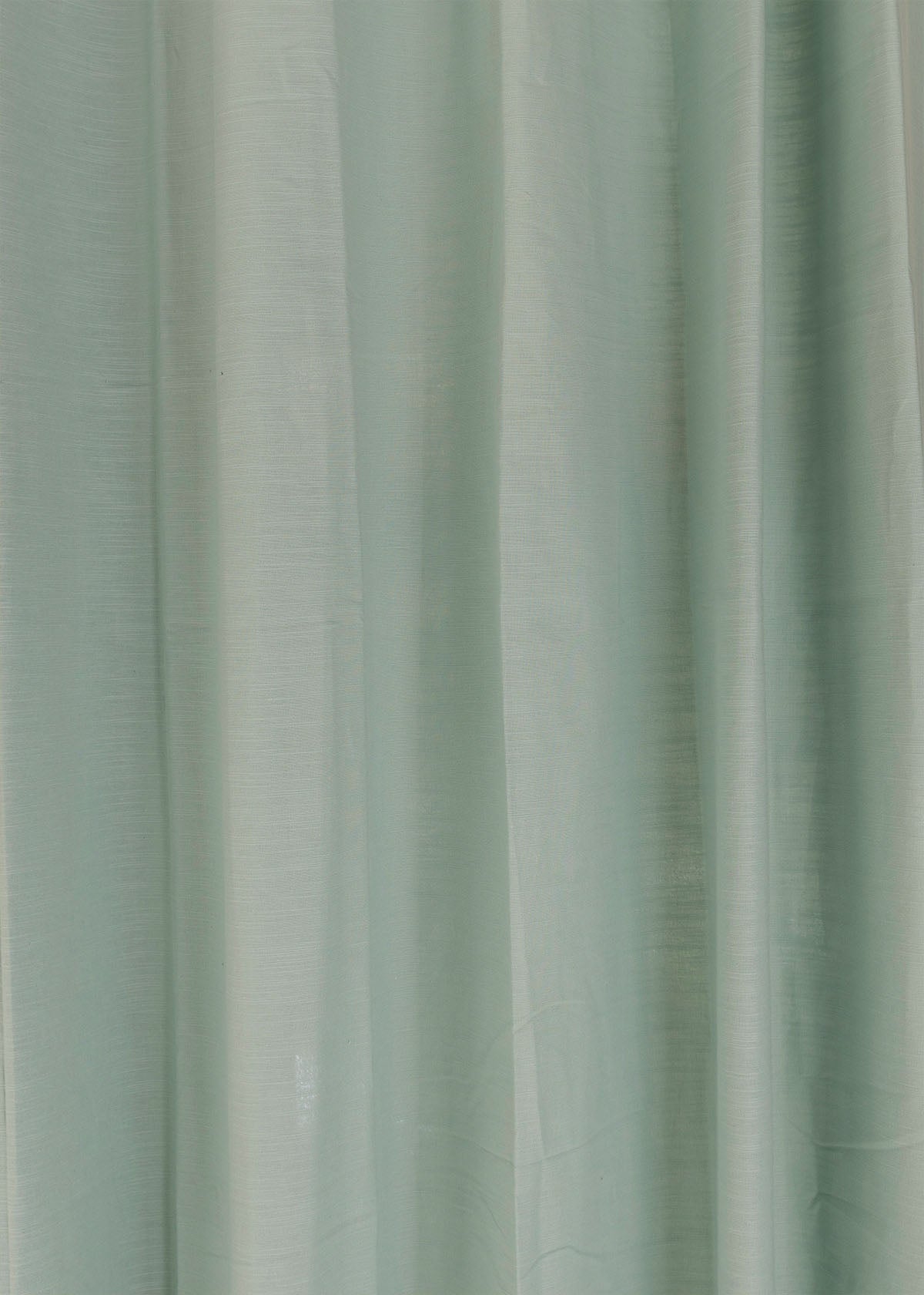 Solid Cotton Curtain - Nile Blue