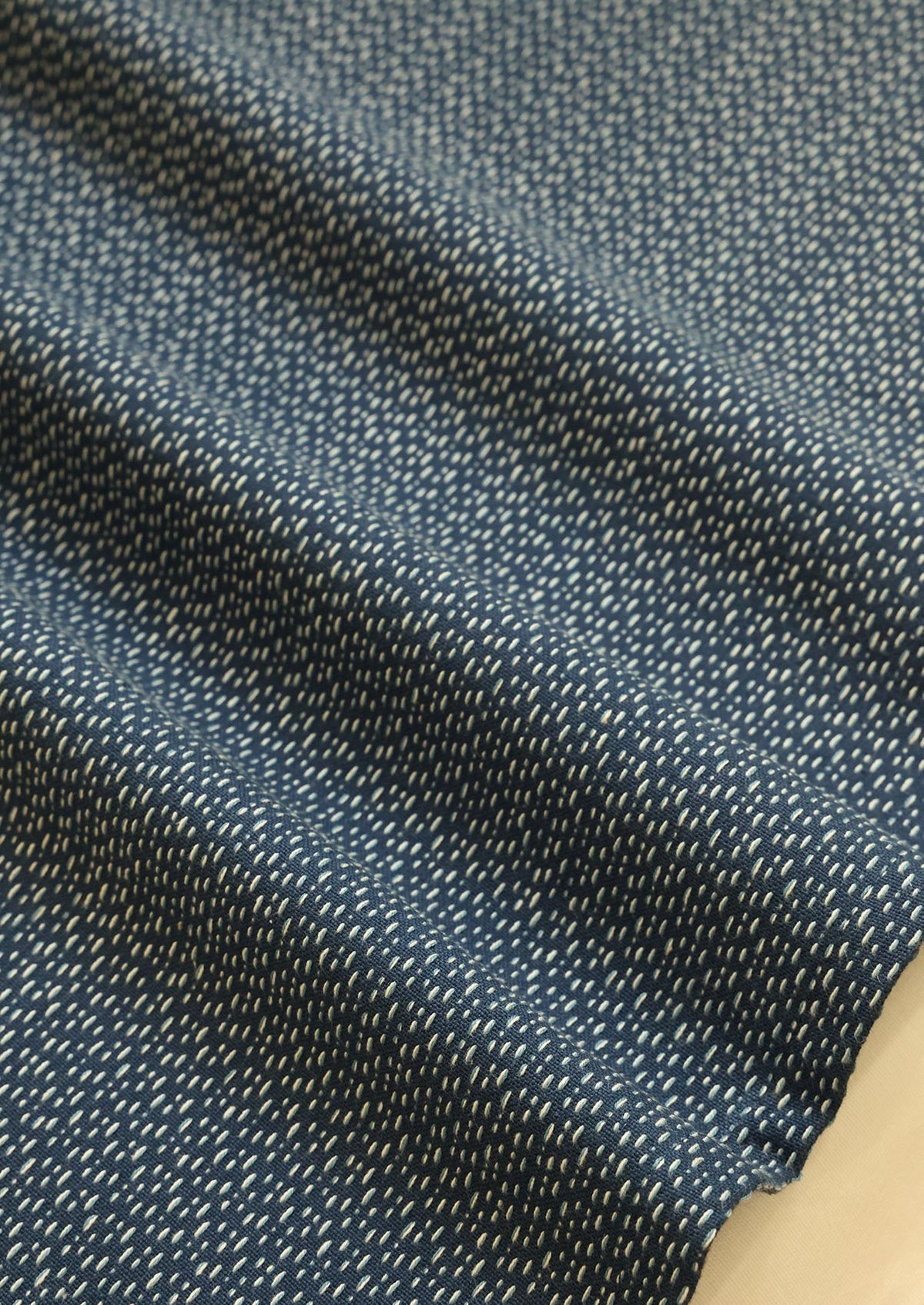 Pacific Blue | 100% Cotton Woven Textured | Room Darkening Fabric