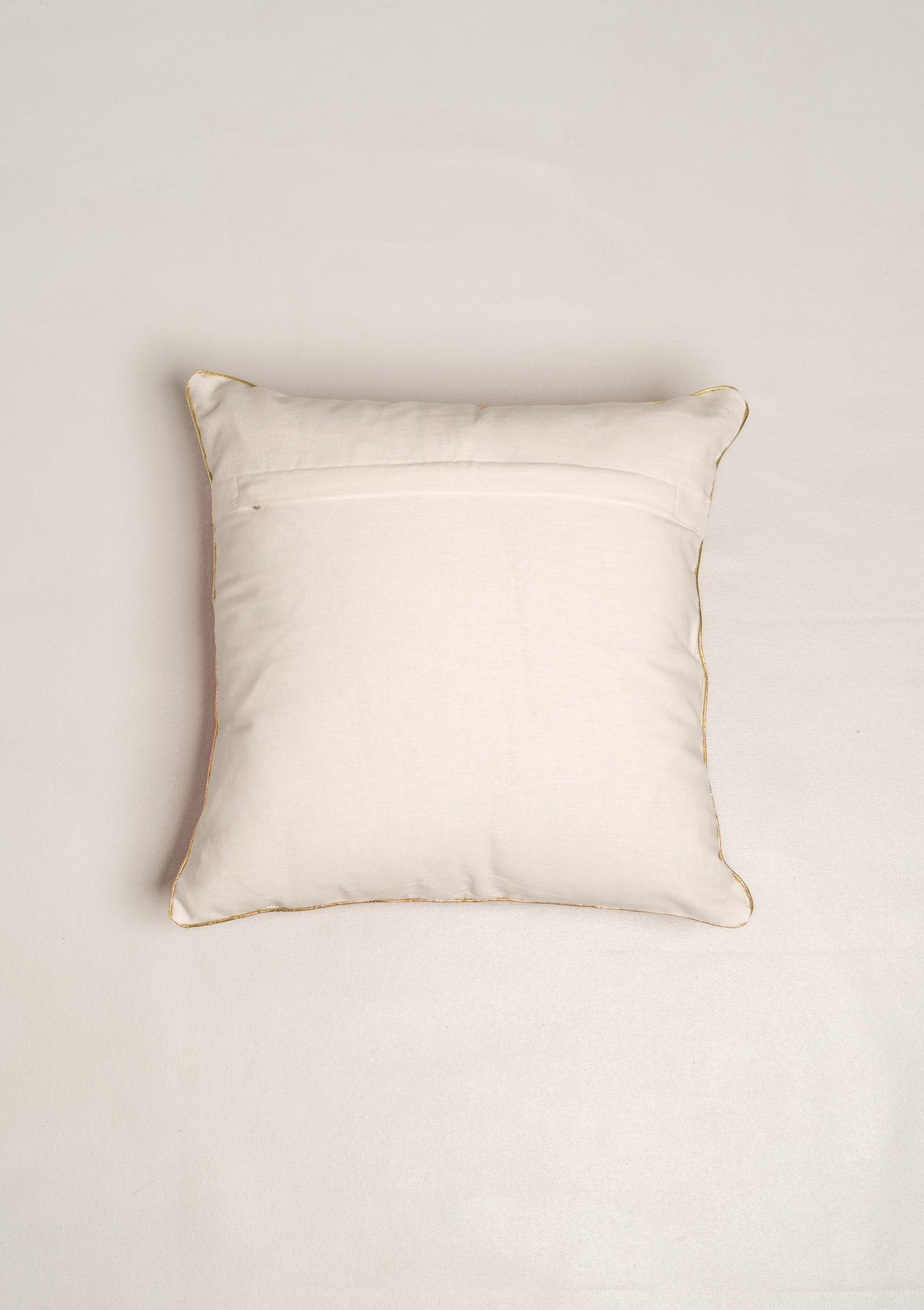 Rooz Geometric Floral 100% Cotton Cushion Cover for Sofa - Multicolor