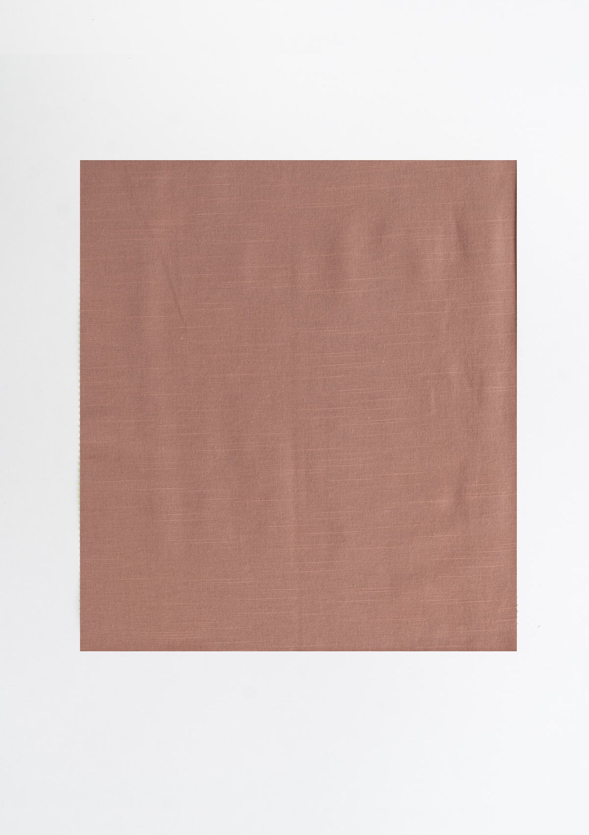 Solid Mahogany 100% cotton plain Fabric - Room darkening - Light Rust