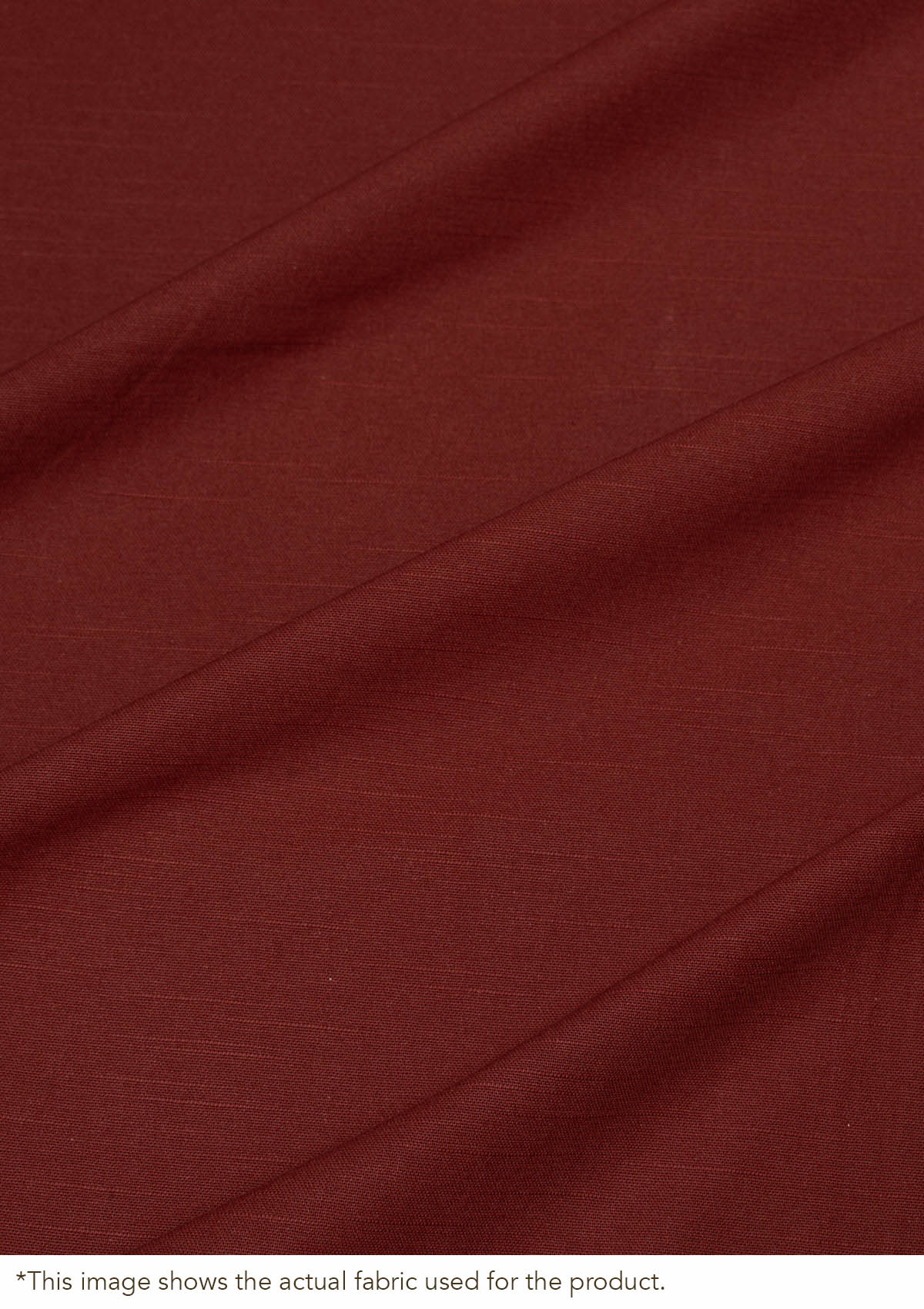 Crimson Red 100% Cotton Plain Customizable blind for livingroom & Bedrooms-Room Darkening