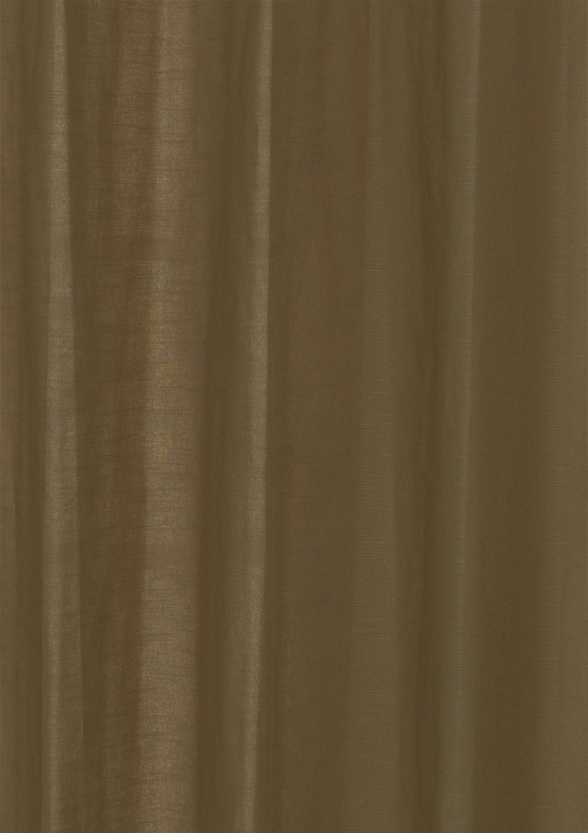 Solid chocolate brown 100% cotton plain curtain for bedroom - Room darkening - Pack of 1